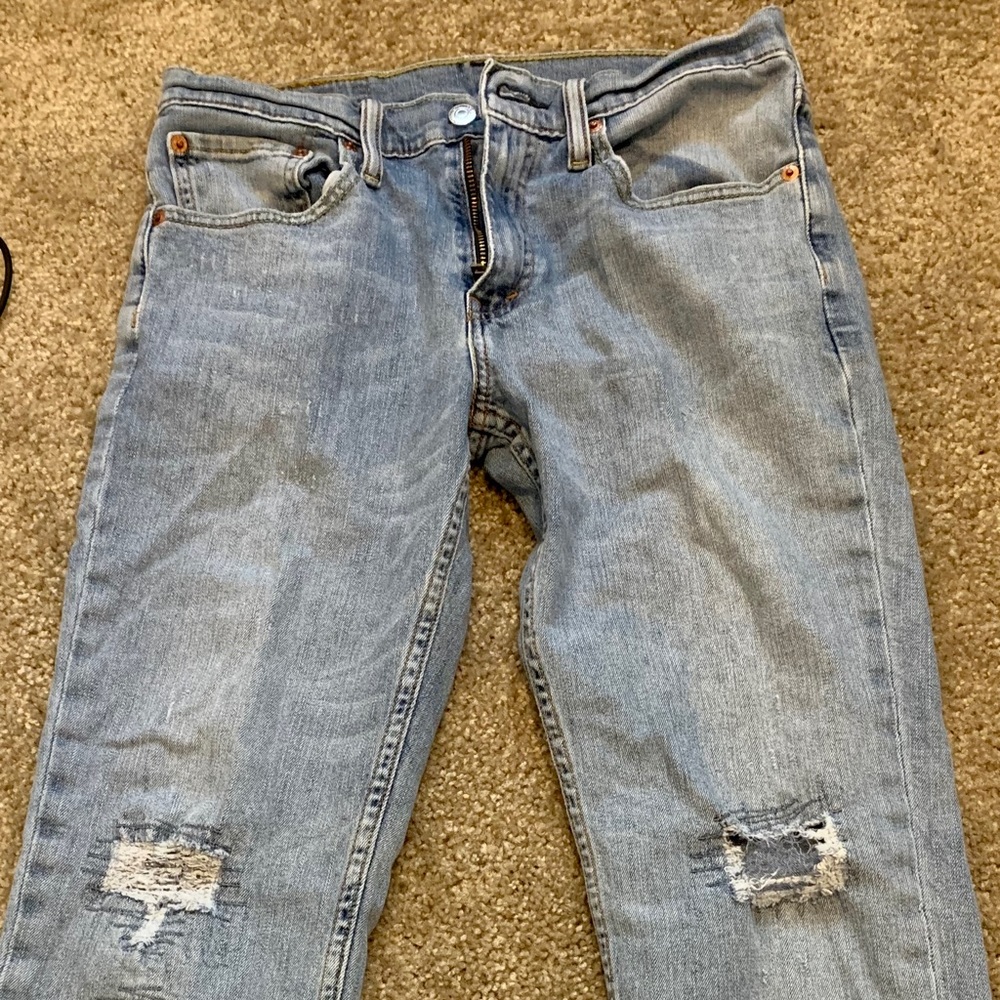 Levi Fake Ripped Men’s Jeans